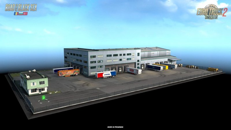 Road To Black Sea DLC: Industries for ETS2