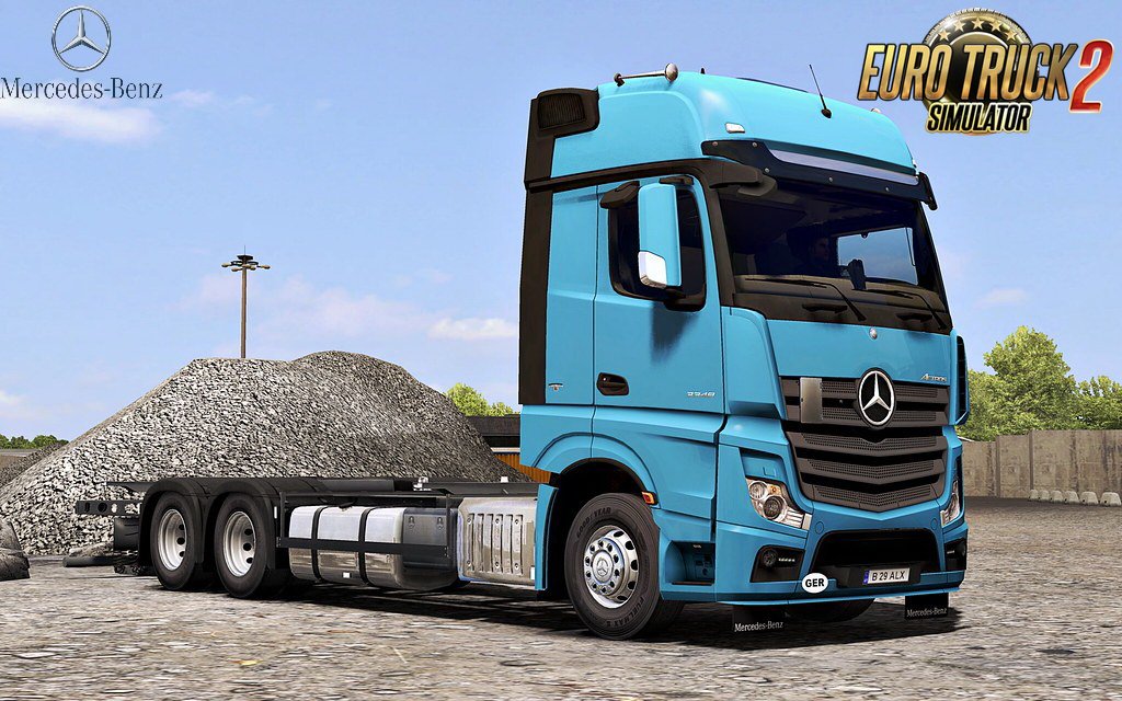 Mercedes Actros MP4 v1.6 Edit by Alex (1.37.x)