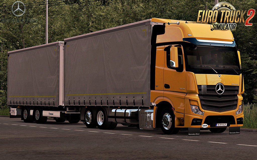 Mercedes Actros MP4 v1.6 Edit by Alex (1.37.x)