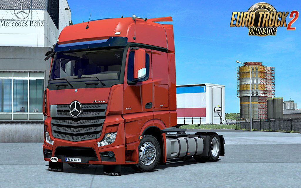 Mercedes Actros MP4 v1.6 Edit by Alex (1.37.x)