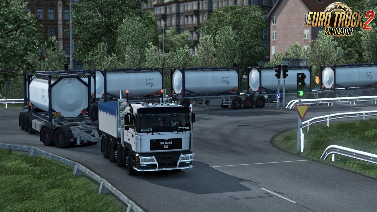 Trailer Dolly Road Train v1.0 (1.35.x)