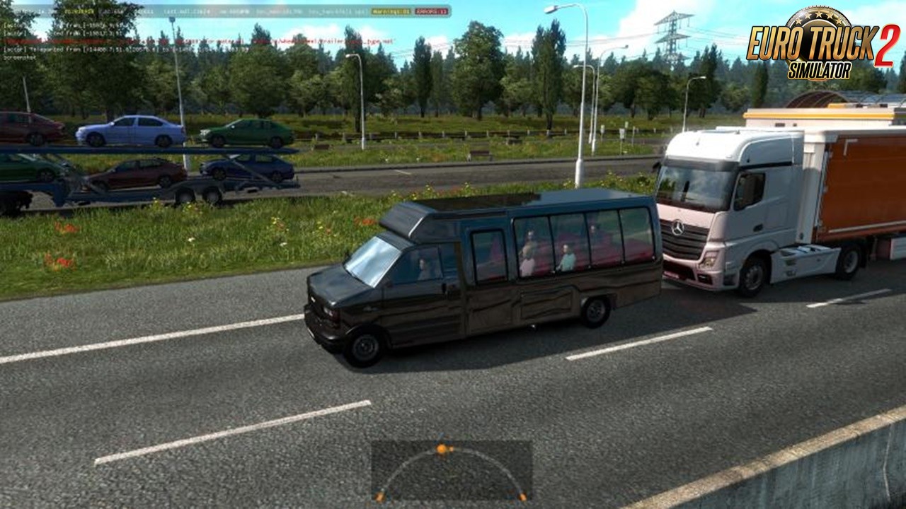 Trucks and Buses from GTA-V to Traffic in Ets2