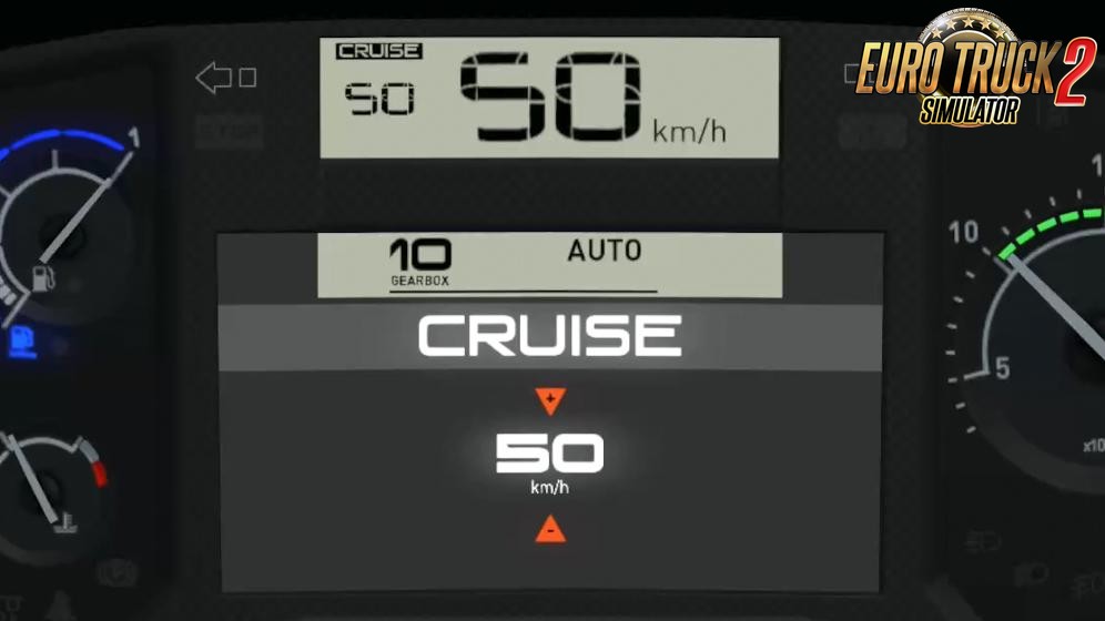 Renault T Realistic Dashboard Computer v1.0 for Ets2