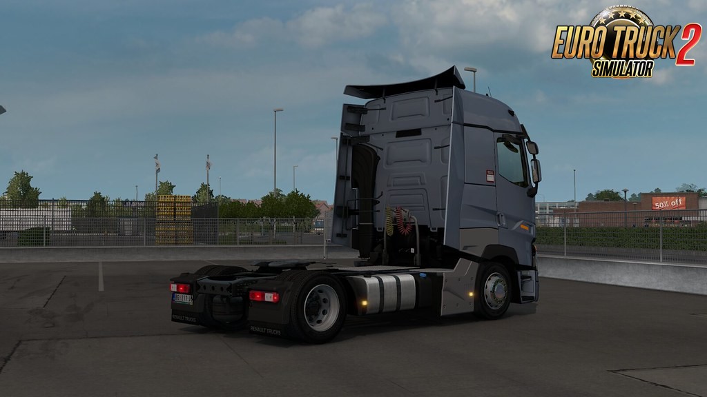 Low Deck Chassis Addon for SCS Renault Range T v1.6 (1.41.x)