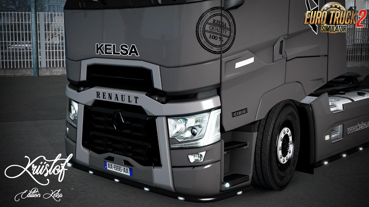 Kriistof Edition Kelsa Skin for Renault Range T v1.0 (1.35.x)