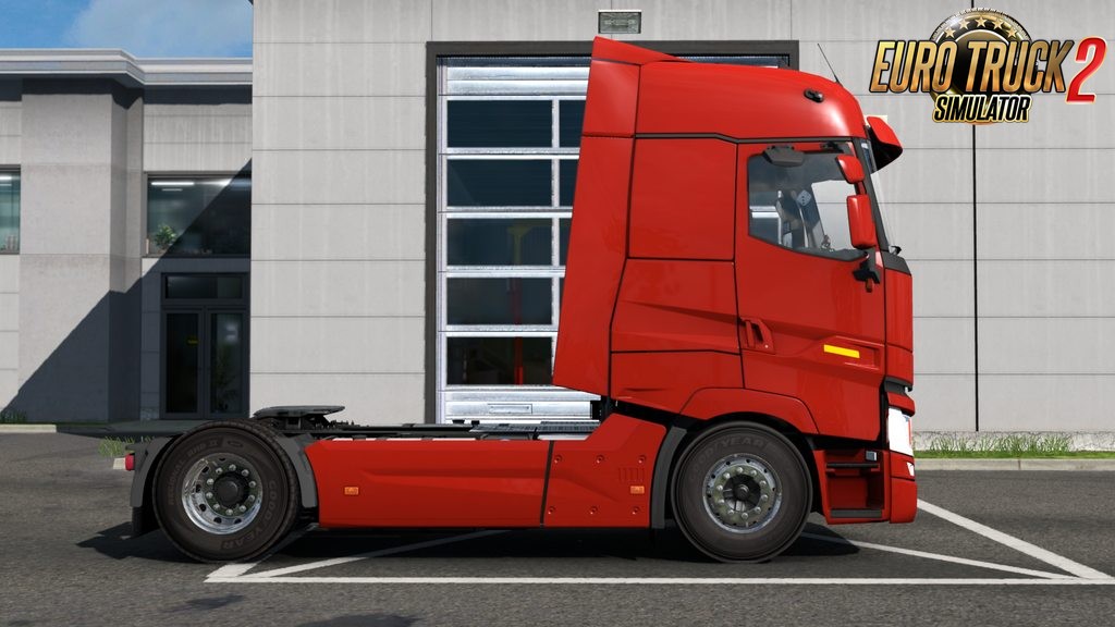 A bit lowered Renault T chassis for Ets2