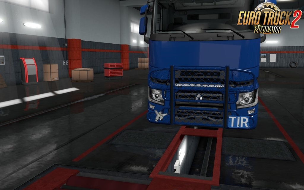 Hypro Bullbar Renault Range T v1.2 for Ets2