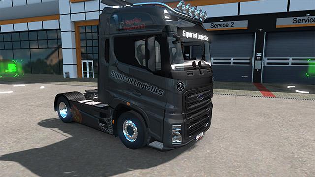 Squirrel Logistics Skin for Ford F-Max v1.0 (1.36.x)