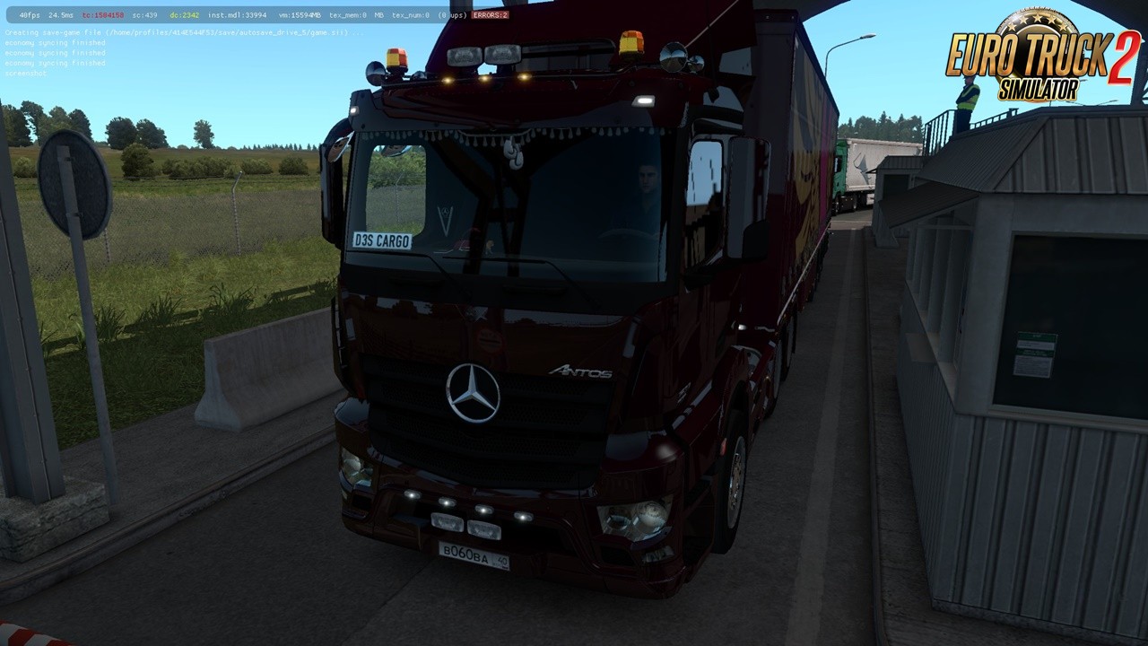 D3S Mercedes-Benz Antos 12 r1.36.0.beta for Ets2