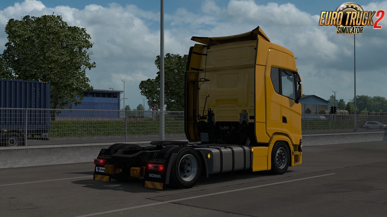 Low Deck Chassis Addon for Eugene Scania NG by Sogard3 v1.6 (1.39.x)