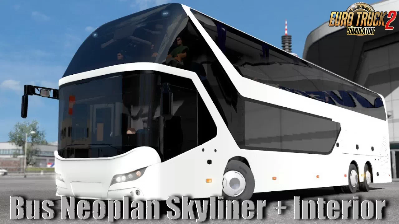 Bus Neoplan Skyliner + Interior v1.0 (1.36.x)