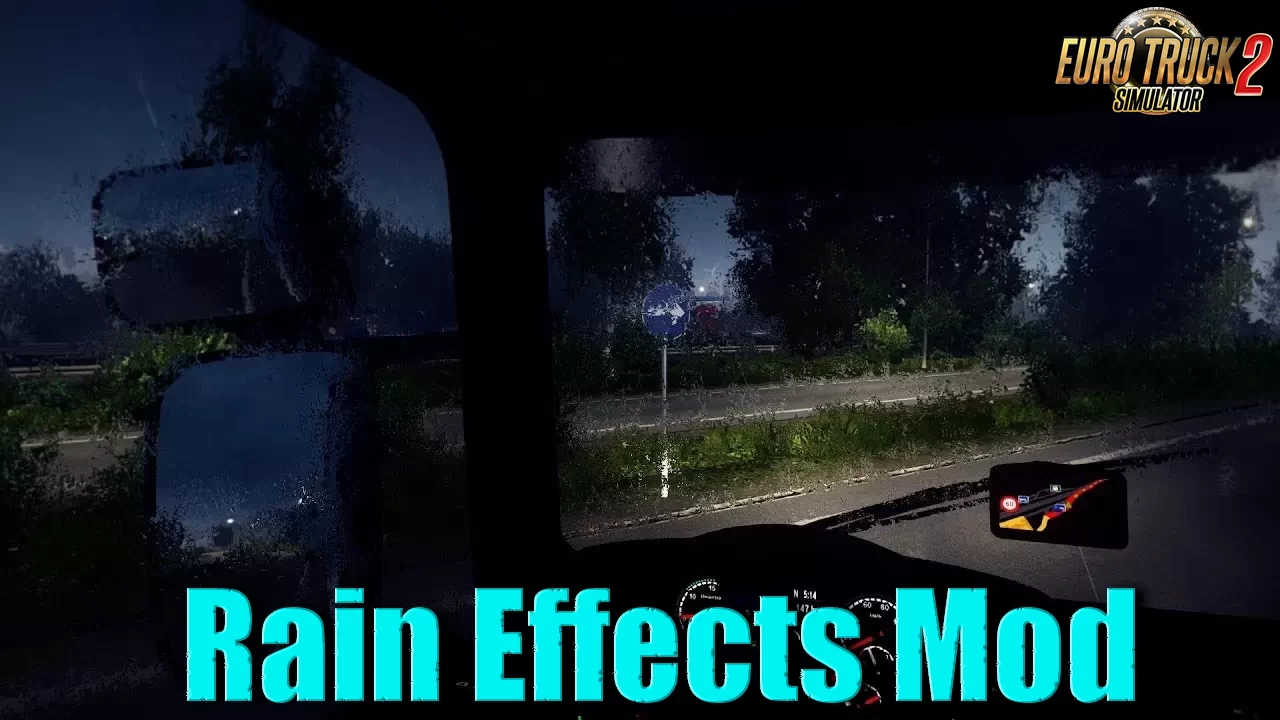 Rain Effects Mod v1.0 (1.36.x)