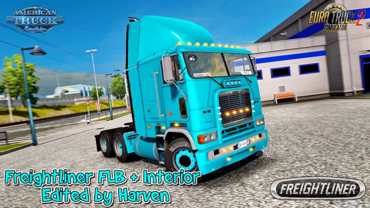 Freightliner FLB v2.0.13 Edit by Harven (1.43.x) for ETS2