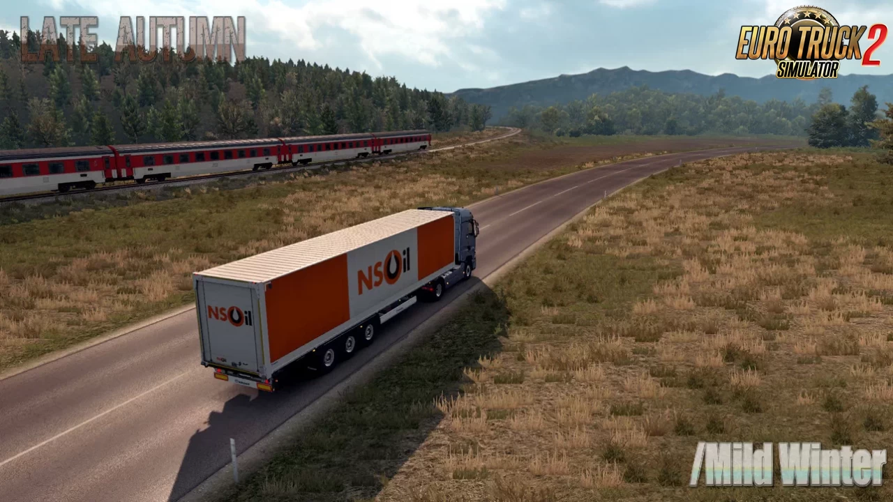 Late Autumn / Mild Winter v6.6 by Grimes (1.60.x) for ETS2