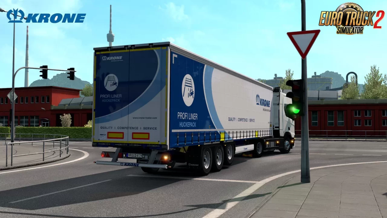 Reworked Krone ProfiLiner v1.6 by Sogard3 (1.43.x) for ETS2