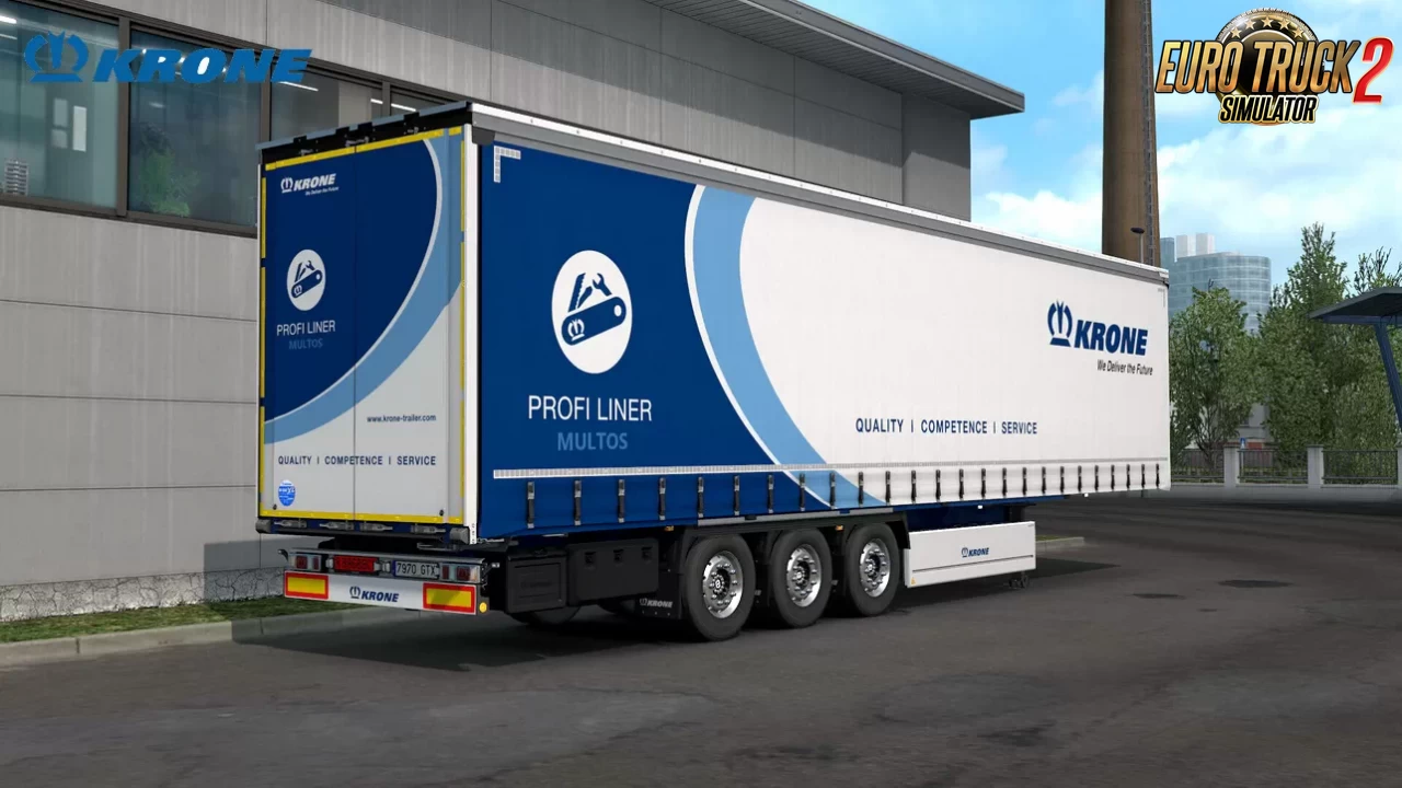 Reworked Krone ProfiLiner v1.6 by Sogard3 (1.43.x) for ETS2