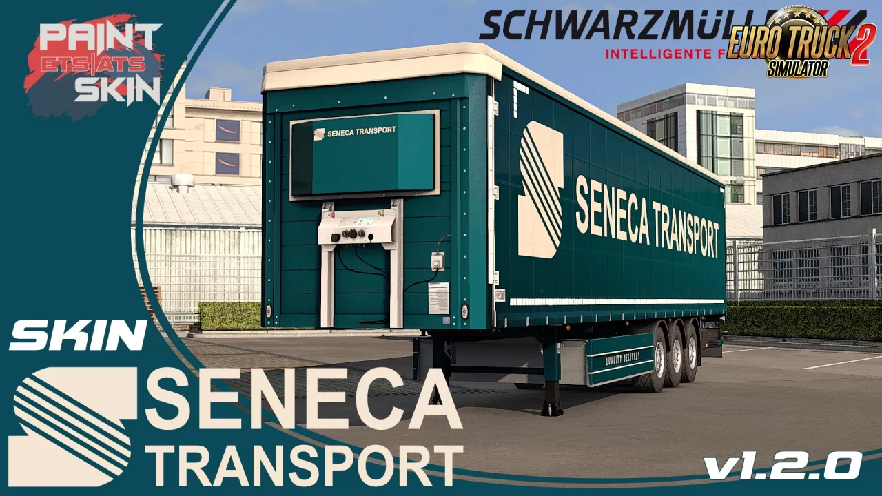 SENECA Transport Skin for SCHWARZMULLER Trailer v1.2 (1.36.x)