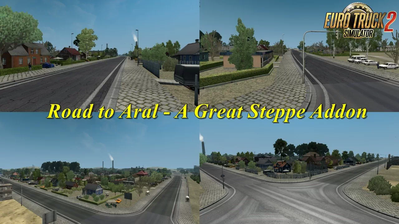 Road to Aral - A Great Steppe Addon v1.4 (1.44.x) for ETS2