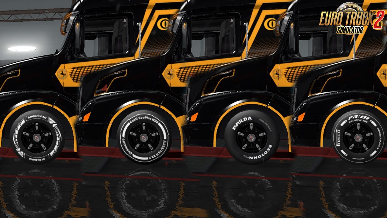 Tire Pack for all Trucks and Trailers v4.5 for Ets2