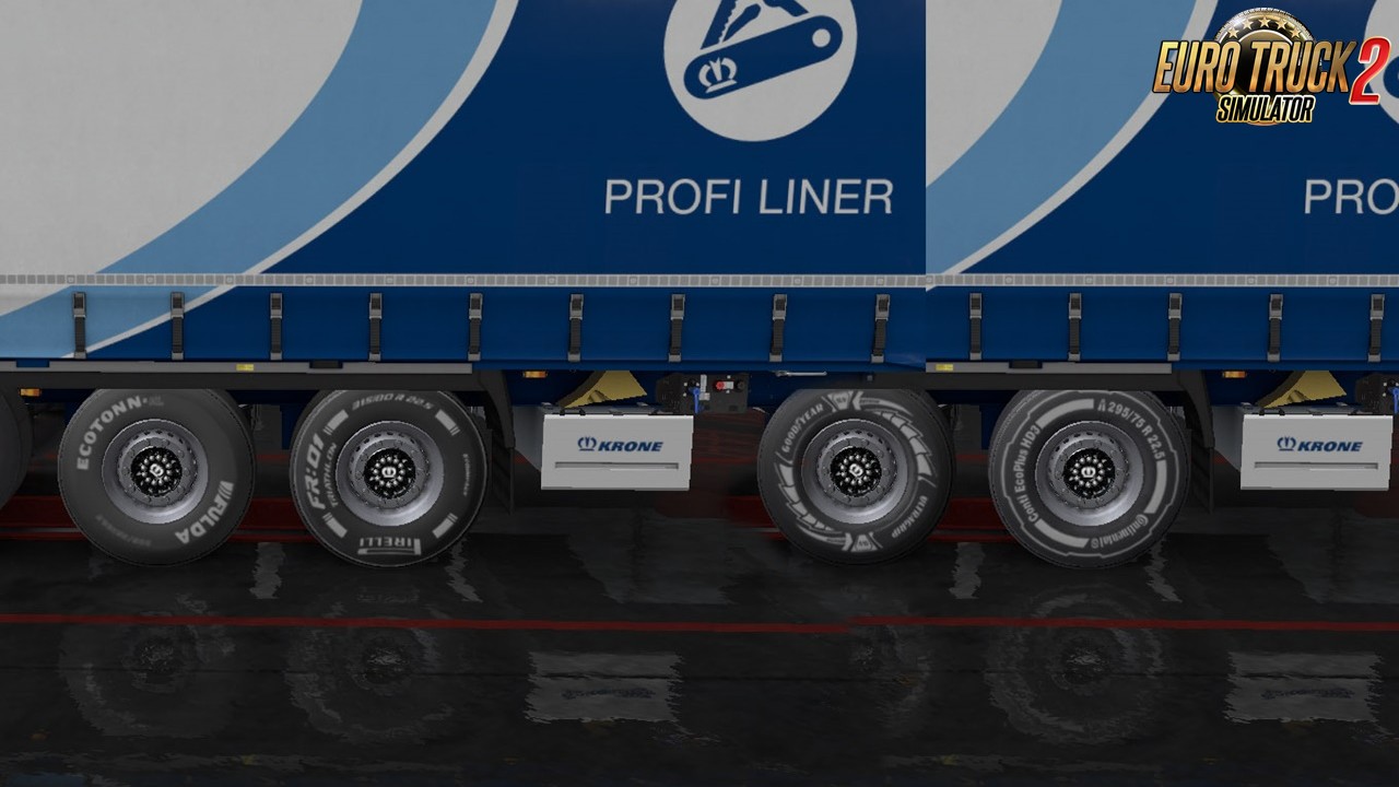 Tire Pack for all Trucks and Trailers v4.5 for Ets2