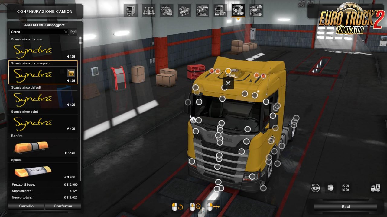 Scania R/S NG Airco Air Conditioner (1.36.x)