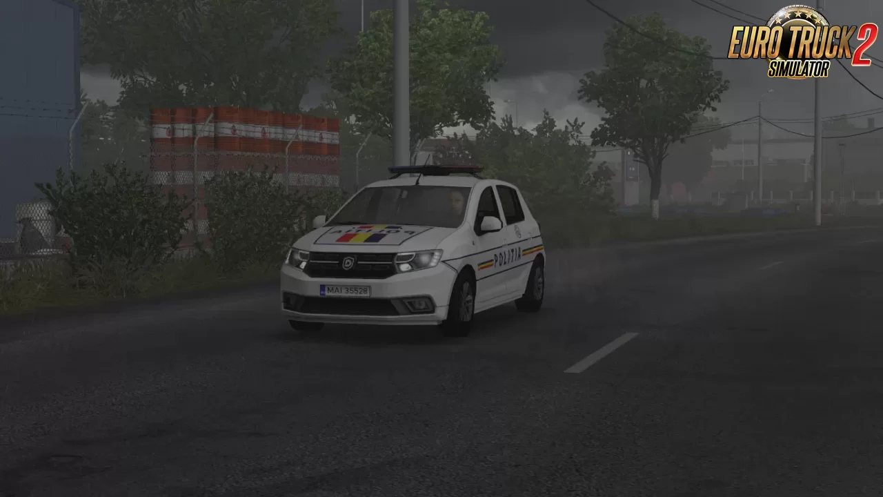 Realistic Rain & Thunder Sounds v5.7 by Kass (1.44.x) for ETS2