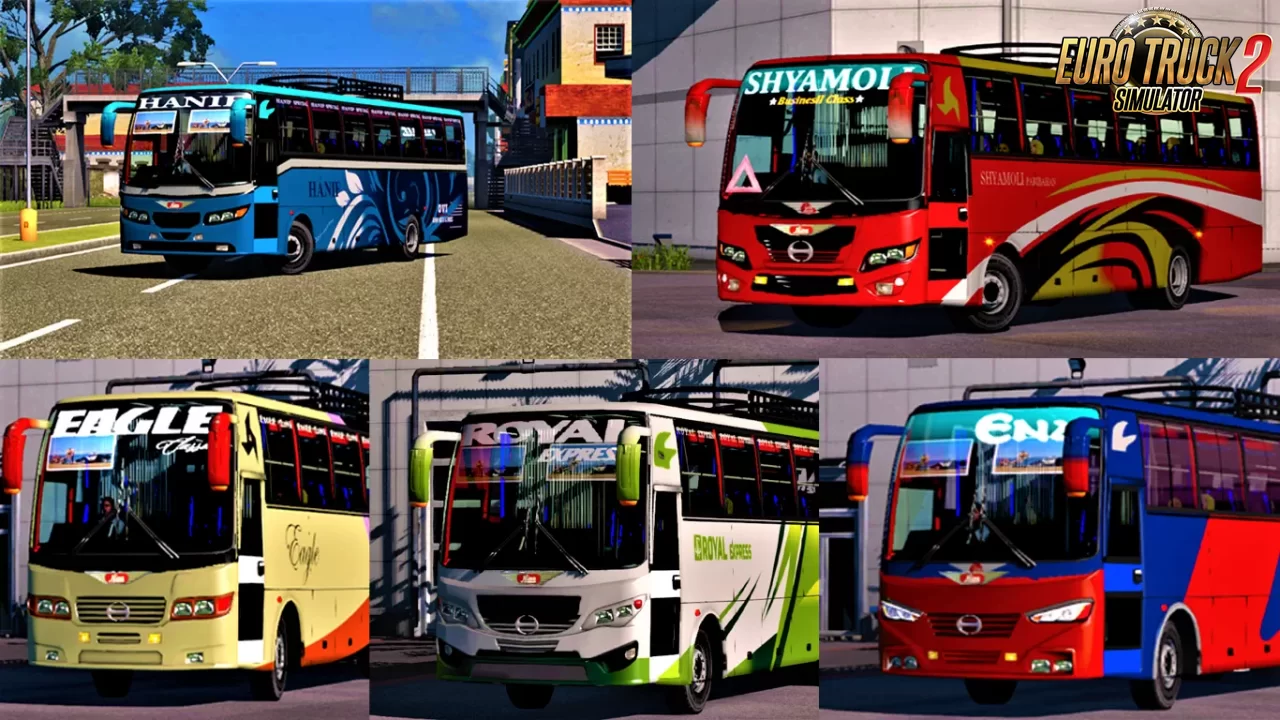 Hino AK 1J With 7 Front & 8 Back v1.0 (1.36.x)
