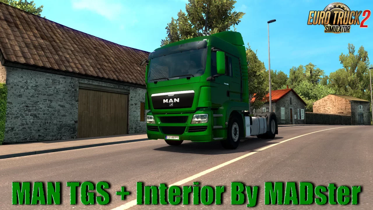 MAN TGS + Interior v1.3 By MADster (1.36.x)