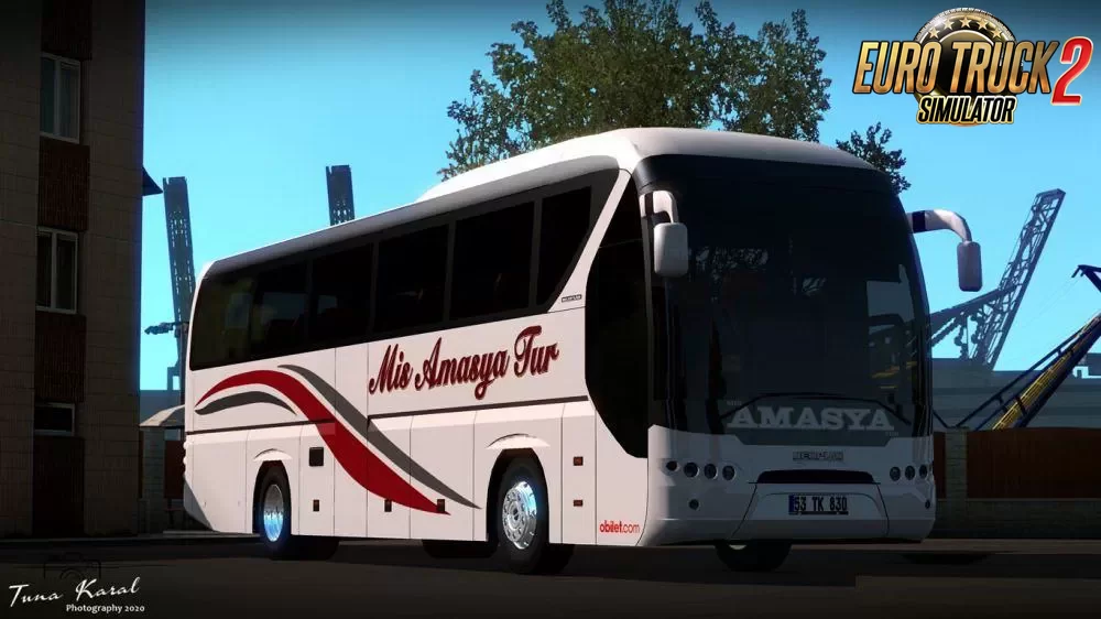 Bus Neoplan Tourliner Euro 5 + Interior v2.0 (1.36.x)