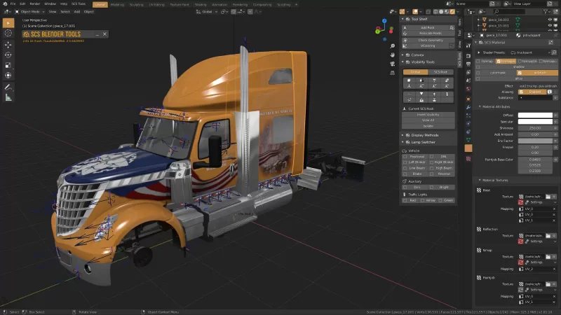 SCS Blender Tools v2.0 for ETS 2