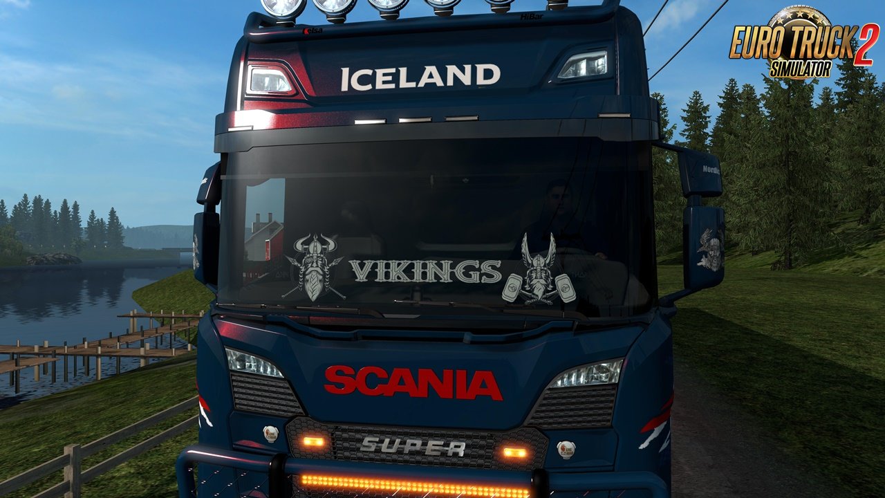 VIKINGS Sticker (Bottom) by sagittariusjr