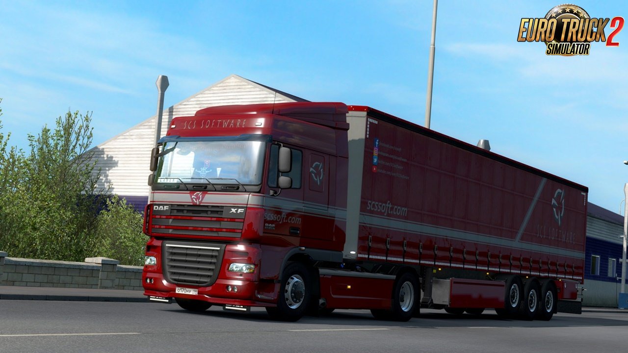 SCS Software Skin for DAF XF105