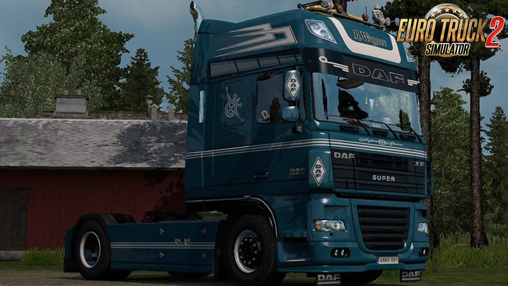 Wolf s Daf XF105 Skin Pack Vol.1 for Ets2