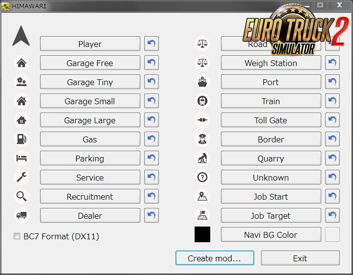 Map Icon Changer - HIMAWARI