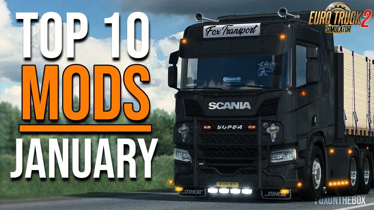 TOP 10 ETS 2 Mods Juanuary 2020 - Euro Truck Simulator 2