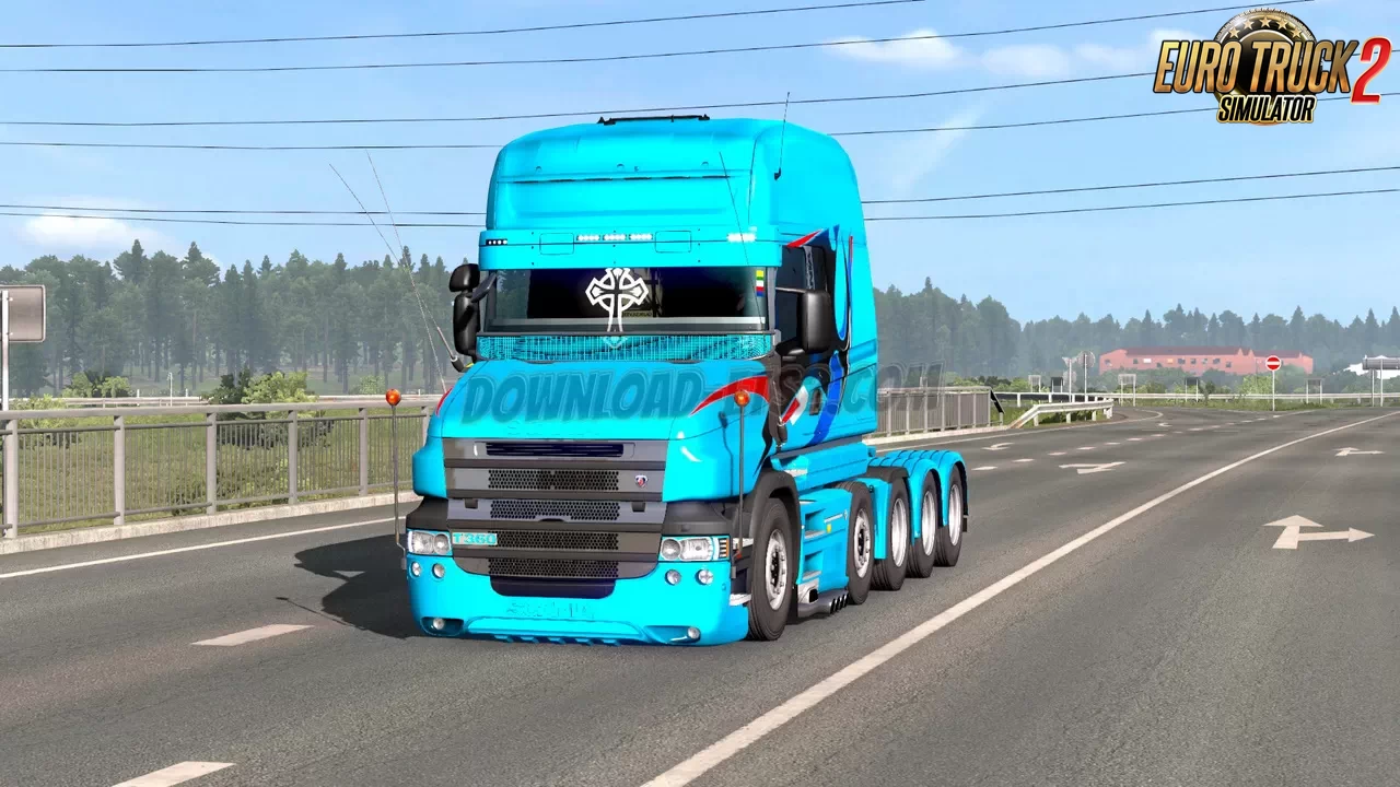 Scania T and T4 Brasil Edition v1.5 by Rafael Alves (1.43.x)