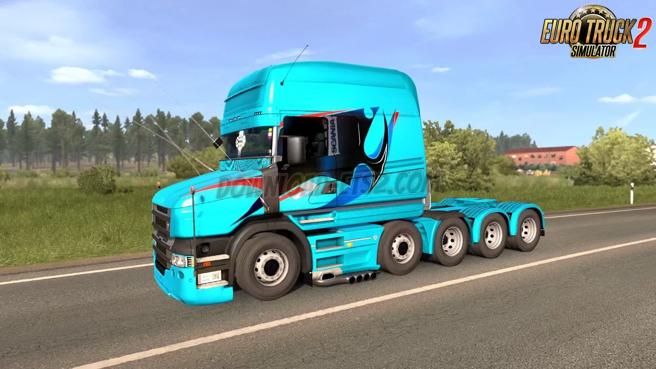 Scania T and T4 Brasil Edition v1.5 by Rafael Alves (1.43.x)