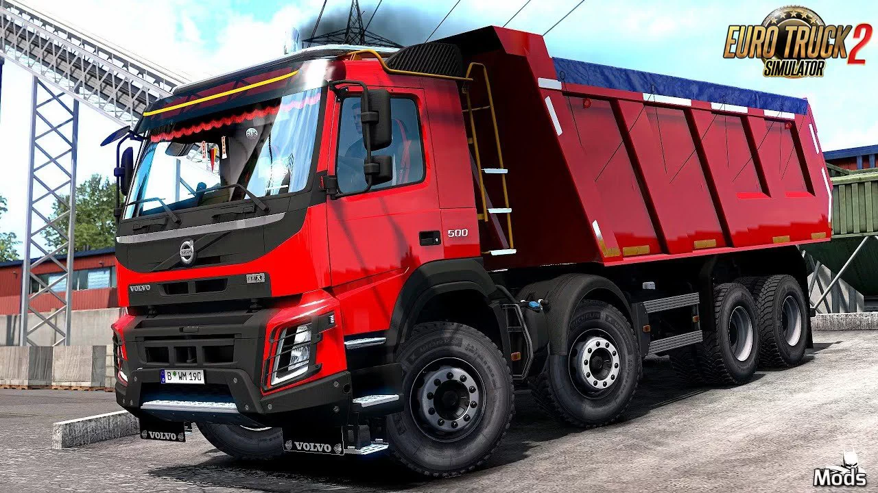 Volvo FMX Kipper Rework v1.8 by Mistersix (1.36.x)