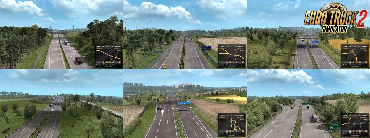 Junction Overhaul v1.23 for Promods v2.43 in Ets2