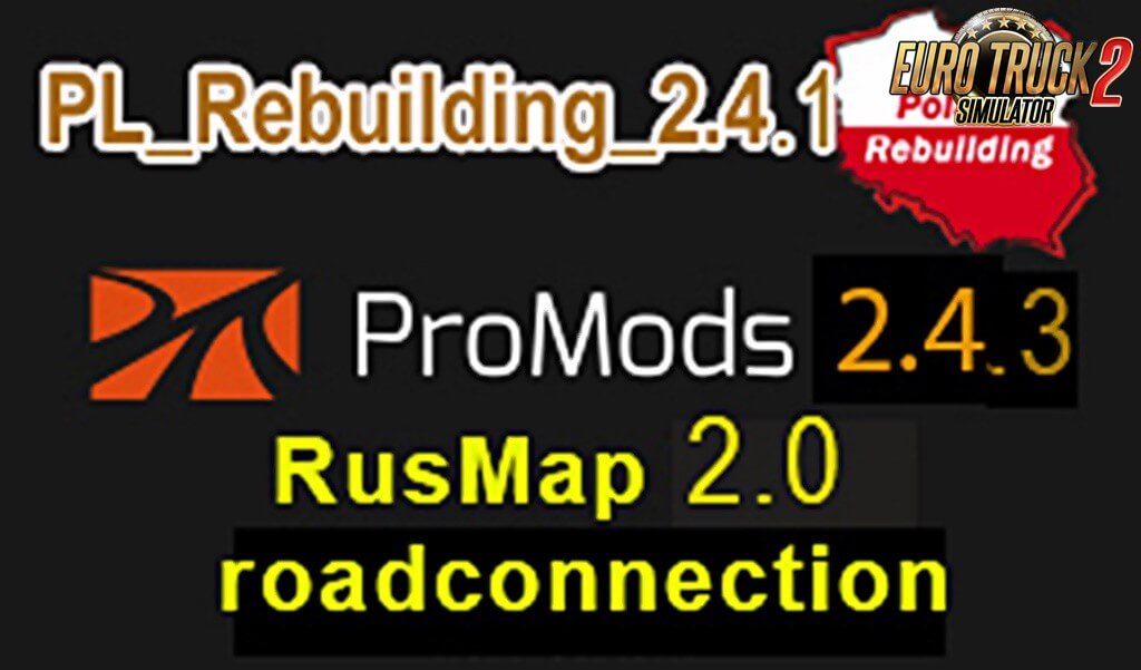 Road connection PM 2.43 + PR 2.4.1 + RM 2.0 v1.03 (1.36.x) Road connection PM 2.43 + PR 2.4.1 + RM 2.0 v1.03 (1.36.x)