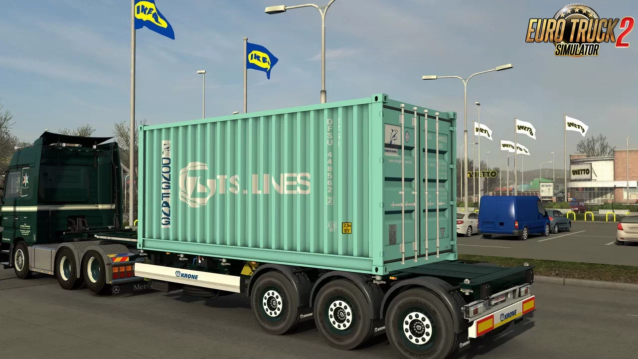 Arnooks SCS Containers Skin Project v20.0 (1.54.x) for ETS2