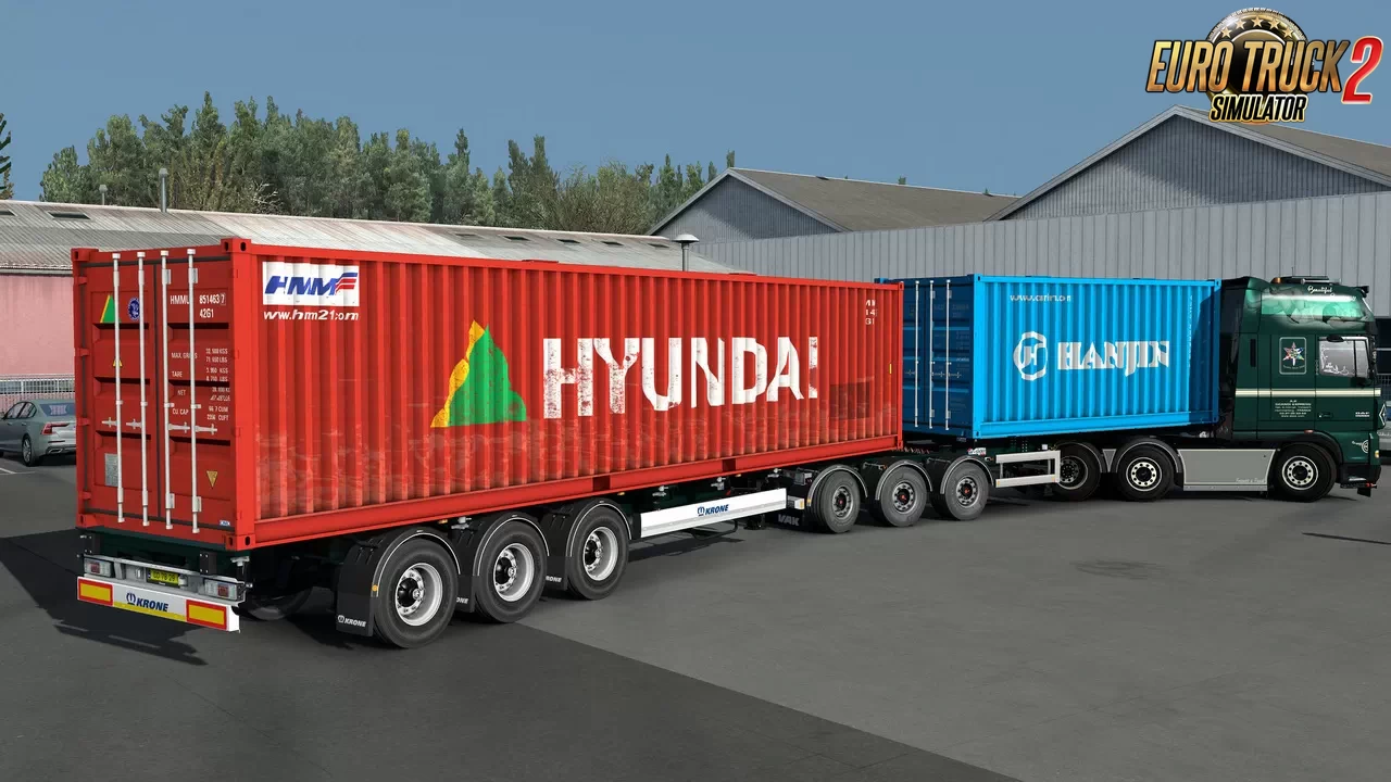 Arnooks SCS Containers Skin Project v20.0 (1.54.x) for ETS2
