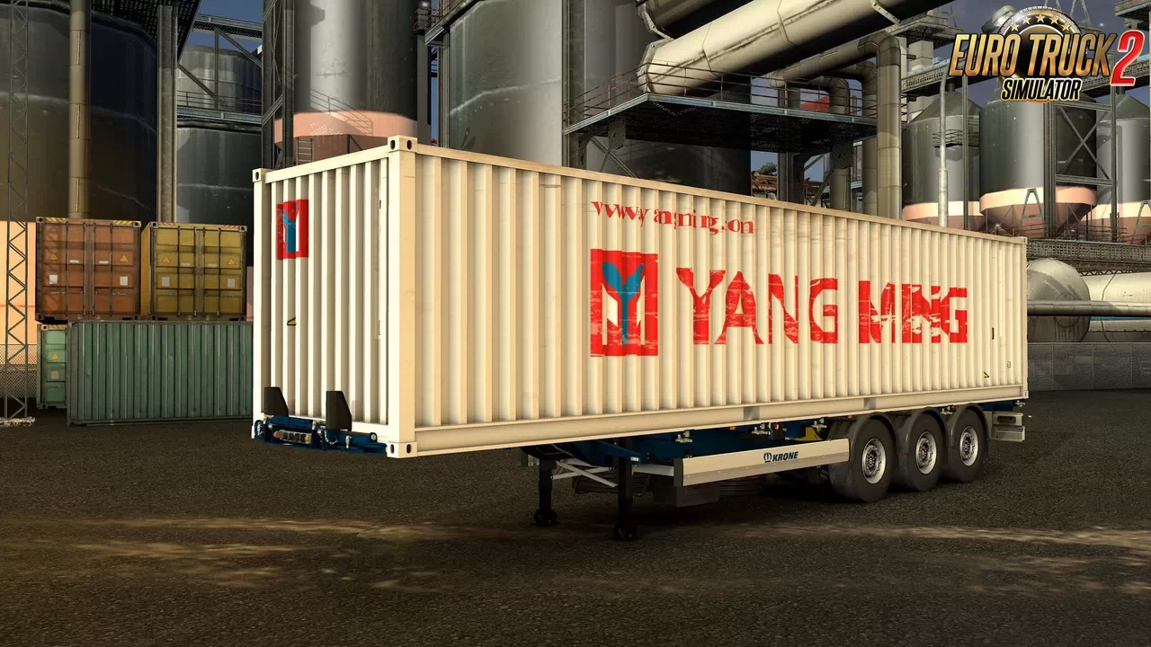 Arnooks SCS Containers Skin Project v20.0 (1.54.x) for ETS2