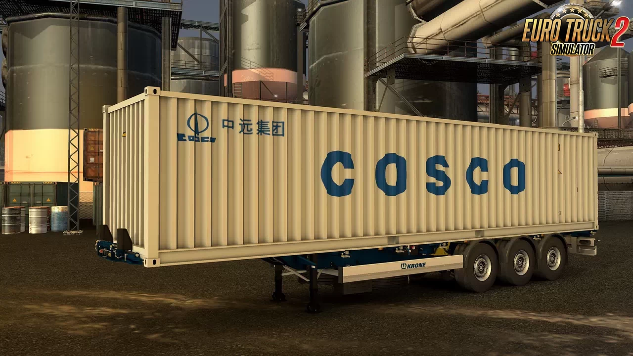 Arnooks SCS Containers Skin Project v15.0 (1.47.x) for ETS2