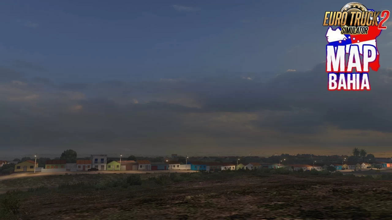 Mapa Bahia v2.7 by Lucas Azevedo (1.55.x) for ETS2