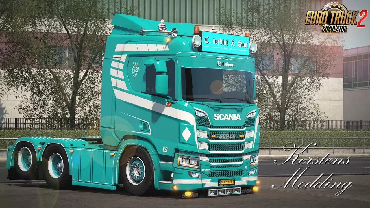 C. Verbist Son Skin for Scania R650 + Trailer v1.0 (1.36.x)