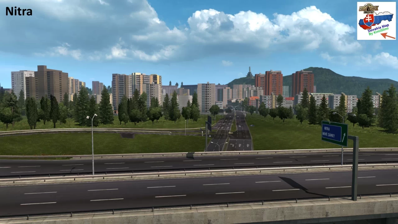 New Slovakia Map (Demo) v28 by KimiSlimi (1.46.x) for ETS2