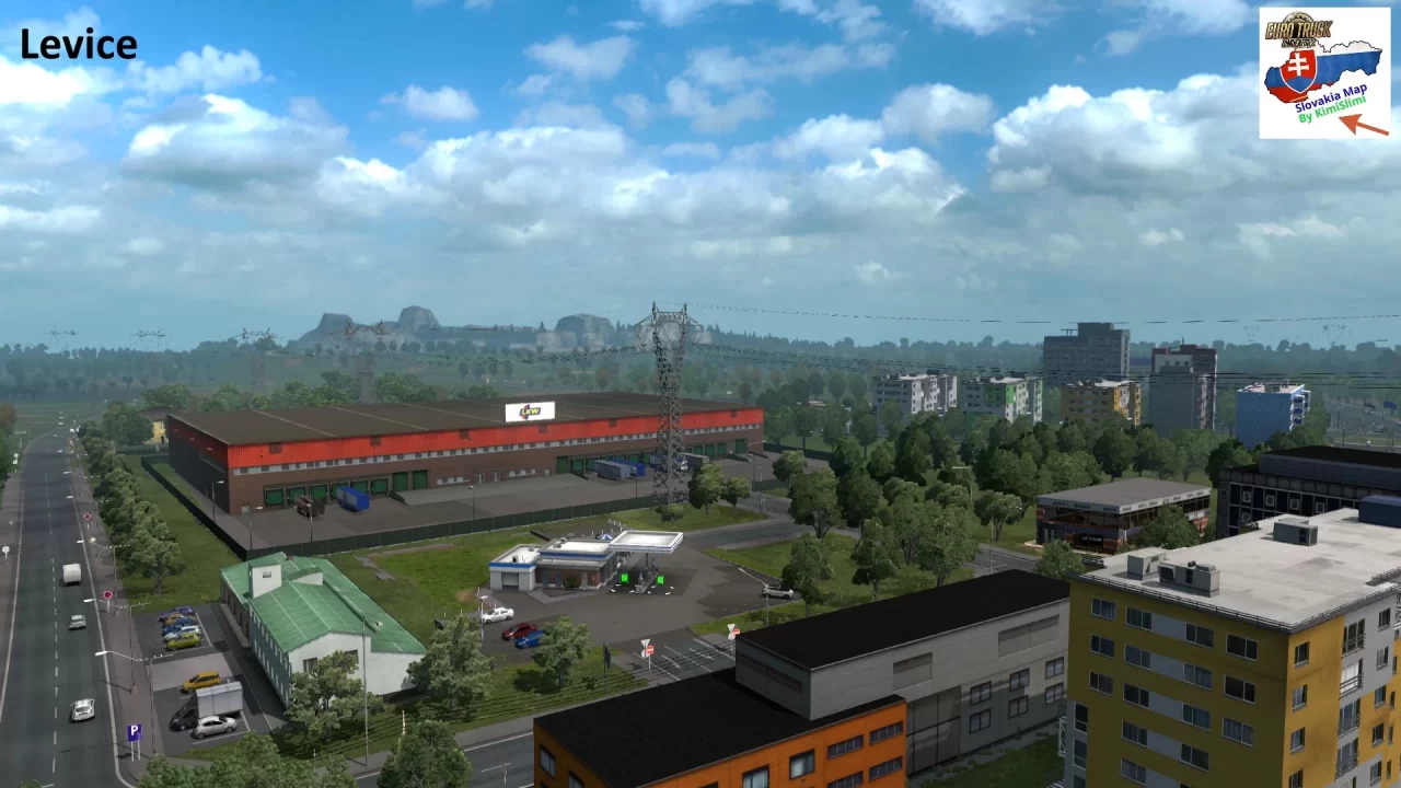 New Slovakia Map (Demo) v28 by KimiSlimi (1.46.x) for ETS2