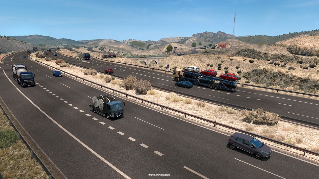 Deserts of Iberian DLC Peninsula for ETS 2