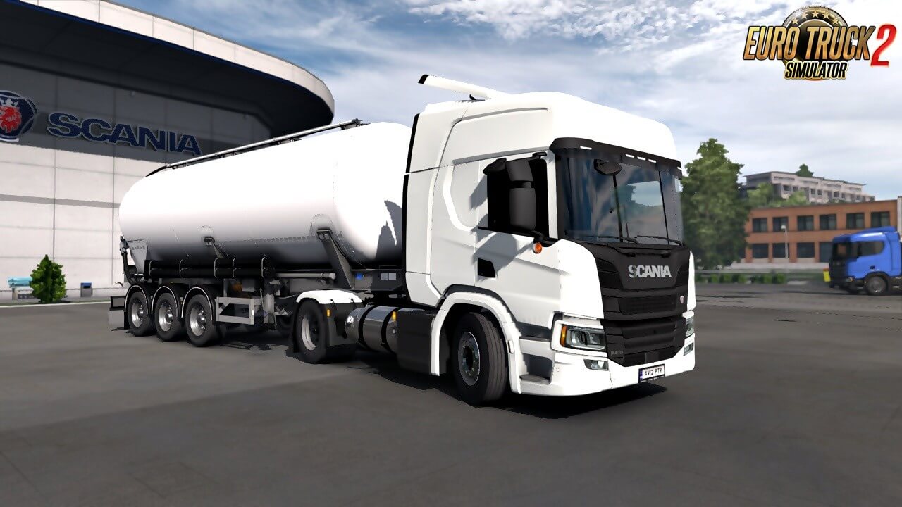 Liquified Natural Gas Tanks for Eugenes Scania NG (1.36.x)